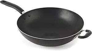 T-Fal Jumbo Wok Cookware 14-Inch Nonstick Dishwasher Safe