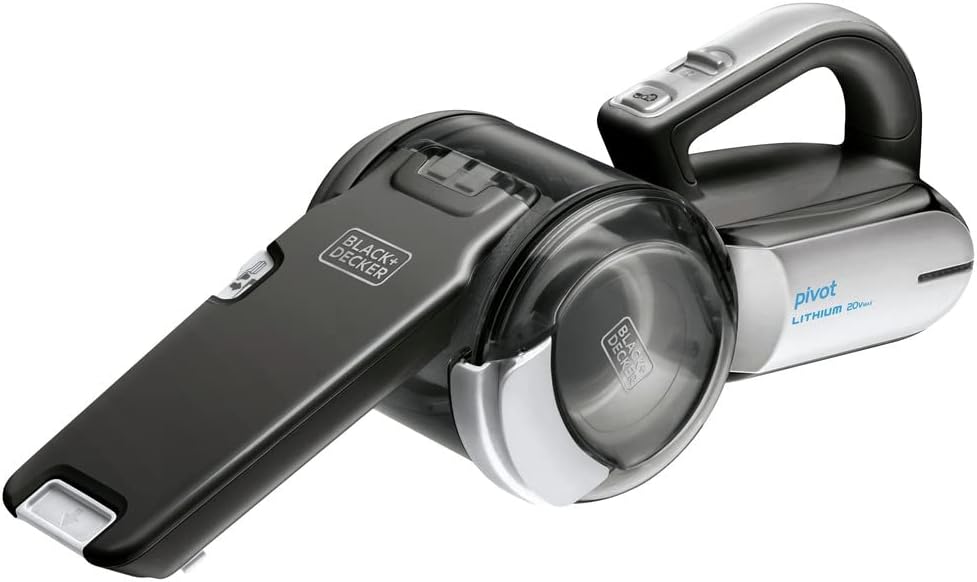 BLACK+DECKER PIVOT VAC Cordless Handheld Vacuum - Ultimate Home & Car Cleaning!