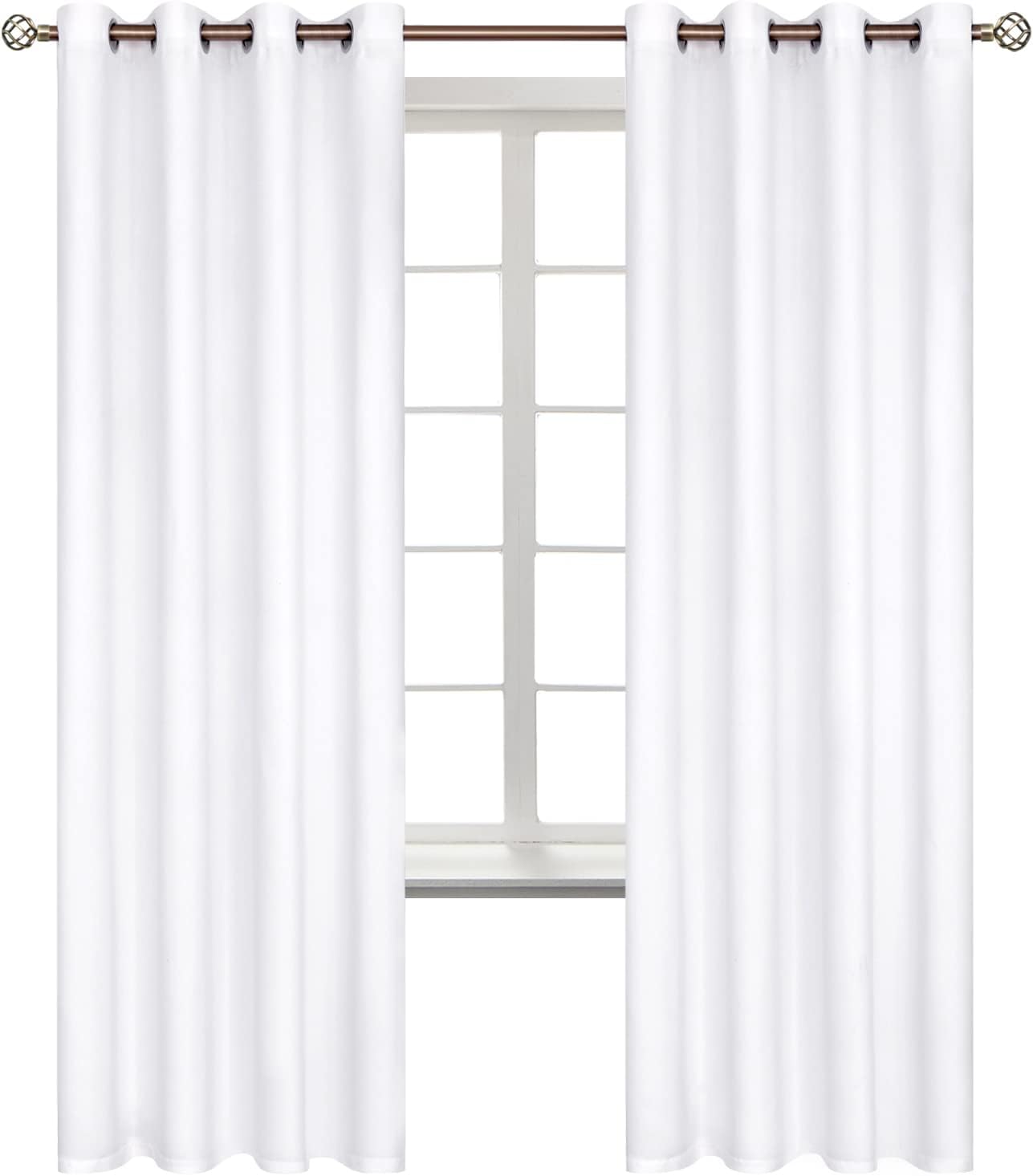 BGment Room Darkening Curtains for Bedroom - 72 Inch Panels