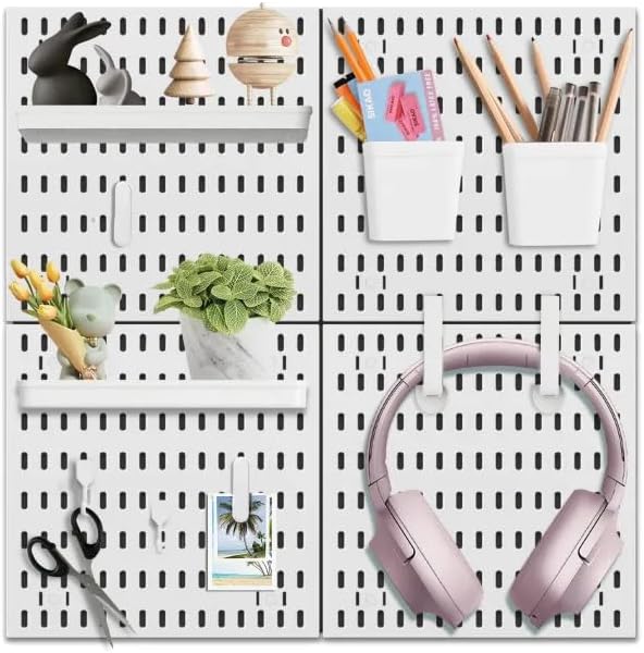 PegBoard Combination Kit for Home and Office Organization