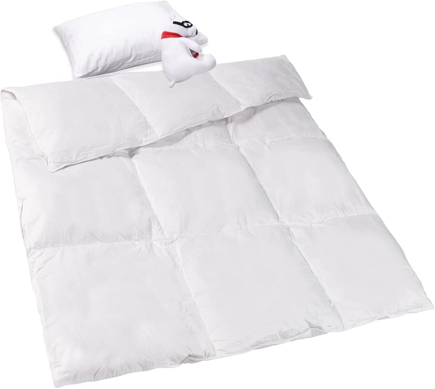ZPECC Toddler Goose Down Comforter for All Season Use