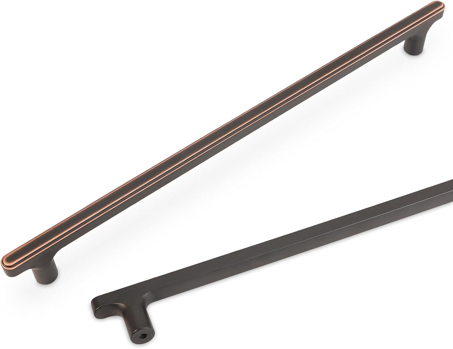 COTYKILEY 10 Inch Oil Rubbed Bronze Cabinet Handles for Kitchen