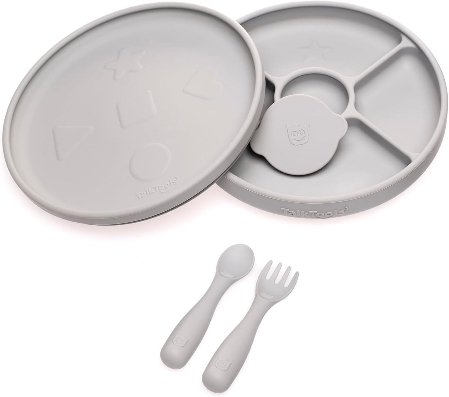 Talktools Bitsy Feeding Kid's Essentials Plate Set for Toddlers