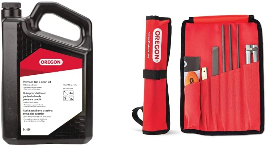Oregon Premium Bar and Chain Oil with Universal Sharpening Kit