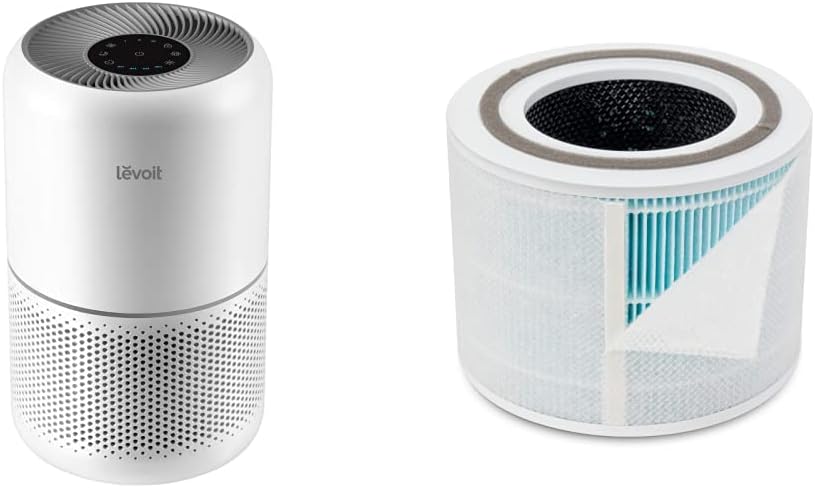 LEVOIT Core 300 Air Purifier Bundle for Wildfire Smoke Relief