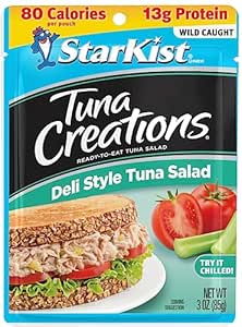 Ready-to-Eat Tuna Salad Pouches for Quick and Easy Meals