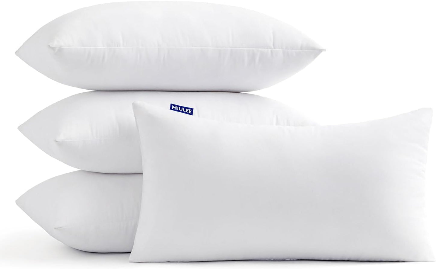 MIULEE 12x20 Inch Throw Pillow Inserts for Decorative Cushions