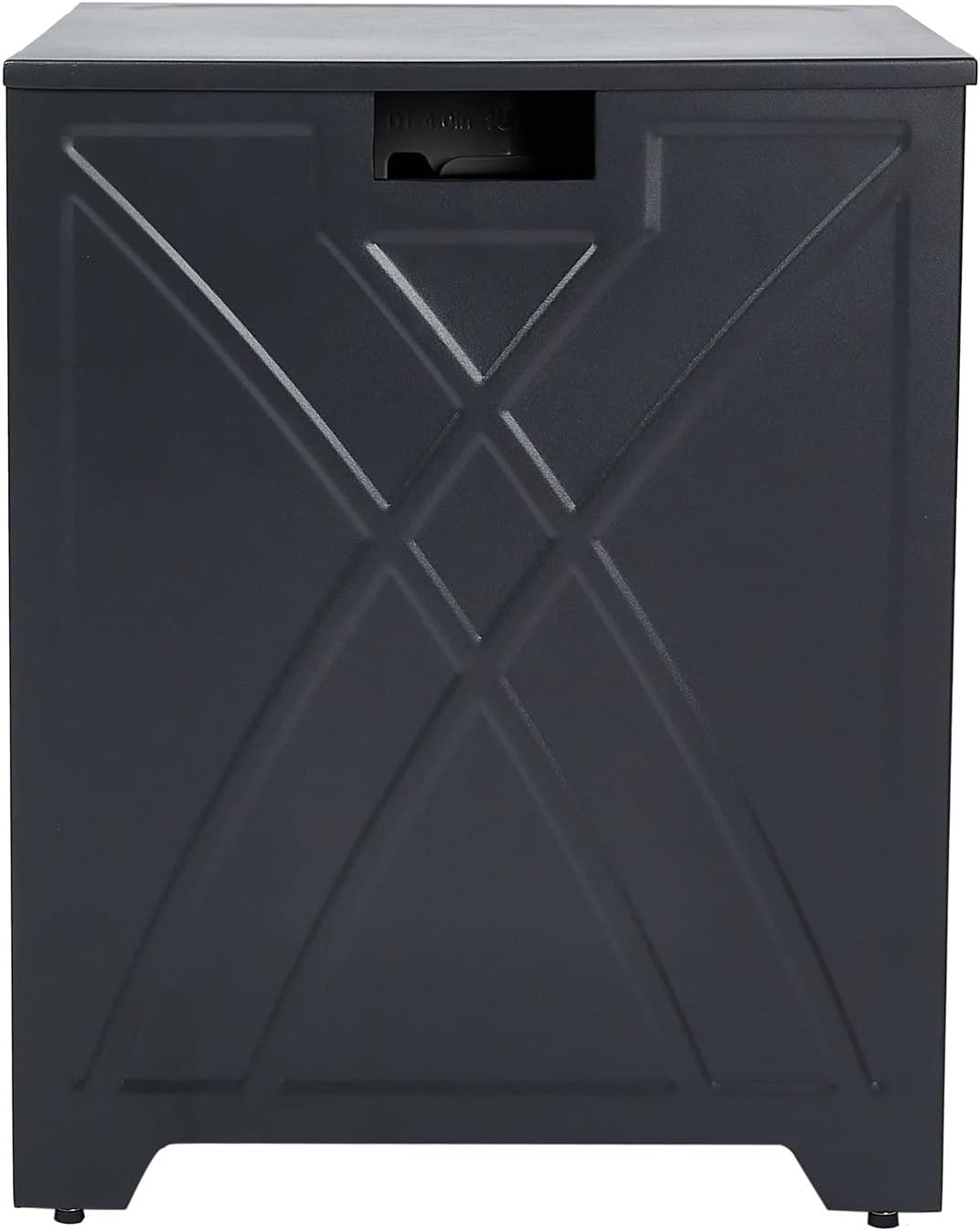 Square Propane Tank Cover Table for 20 lb Tanks - Carbon Gray