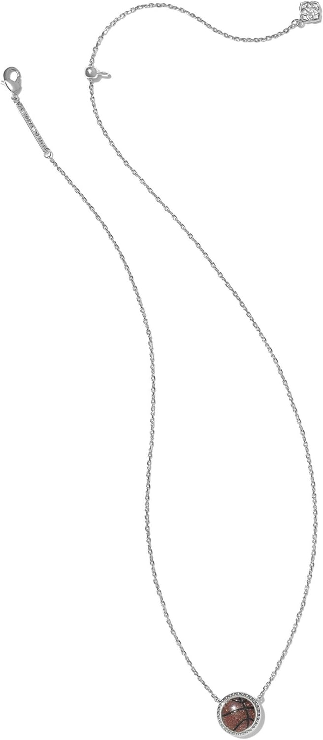 Basketball Short Pendant Necklace for Stylish Game Day Fans