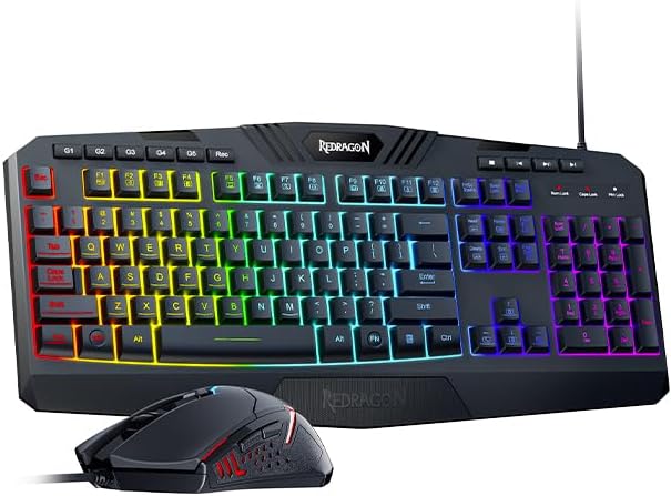 Redragon S101: RGB Backlit Gaming Combo