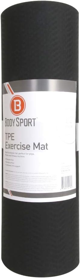 BodySport Thick TPE Exercise Mat - Gym Essential