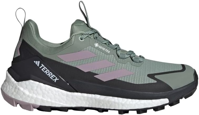 adidas Women's Green Terrex Free Hiker 2 GTX - Lightweight Hiking Sneakers