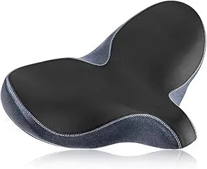Oversized Comfort Bike Seat with Memory Foam for Ultimate Riding