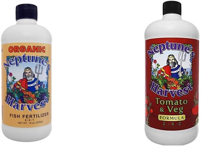 Neptune's Harvest Organic Fish & Seaweed Fertilizers for Growth