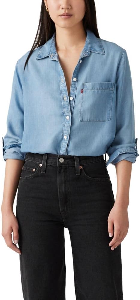 Levi's Women's Darlene Utility Shirt: Stylish and Relaxed Fit