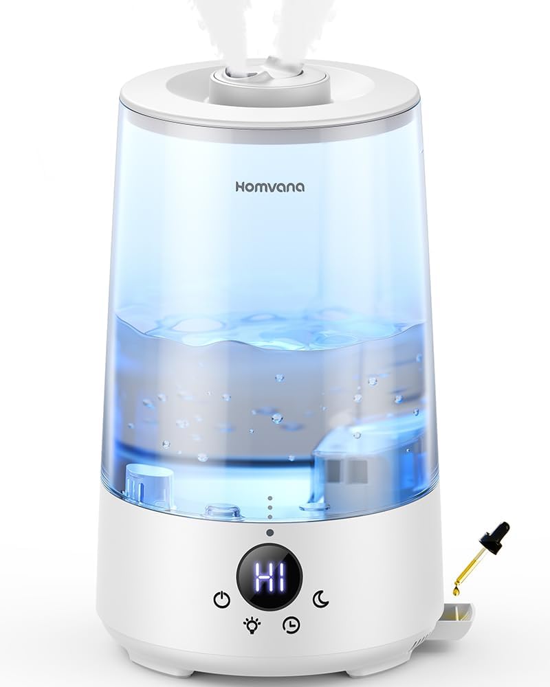 Homvana 3.6L Cool Mist Humidifier for Bedroom and Large Rooms
