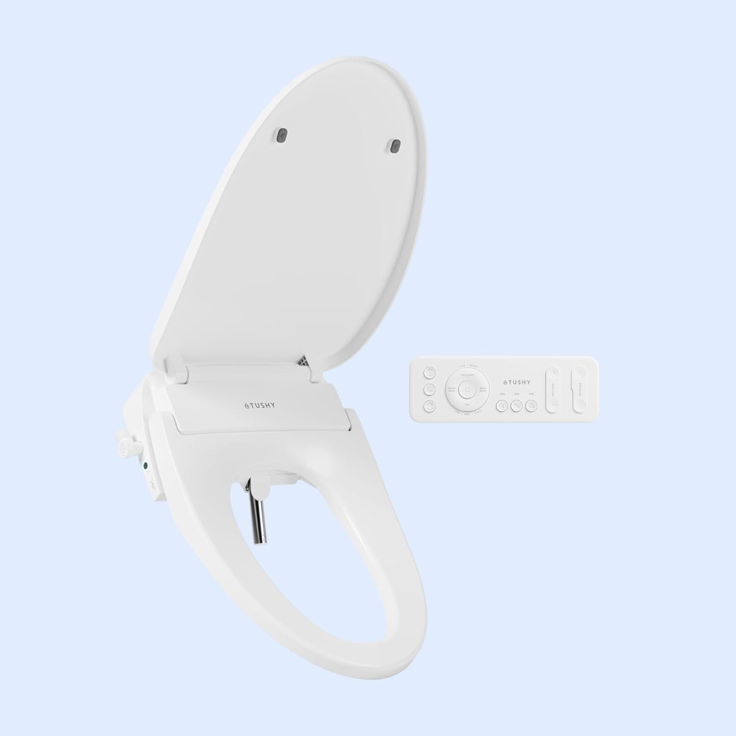 TUSHY Cloud+ Electronic Bidet Heated Toilet Seat for Comfort