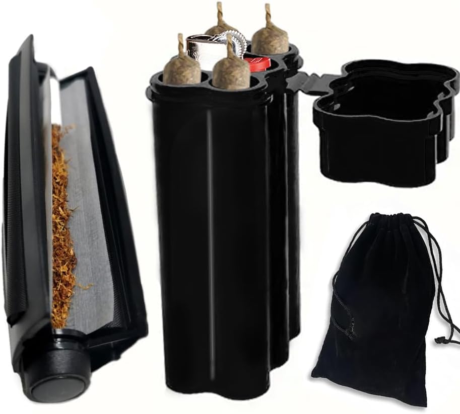 IXIGER Portable Cigarette Roller Kit with Cone Holder