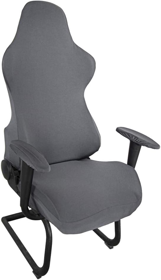 BTSKY Stretchy Chair Slipcovers - Dark Grey