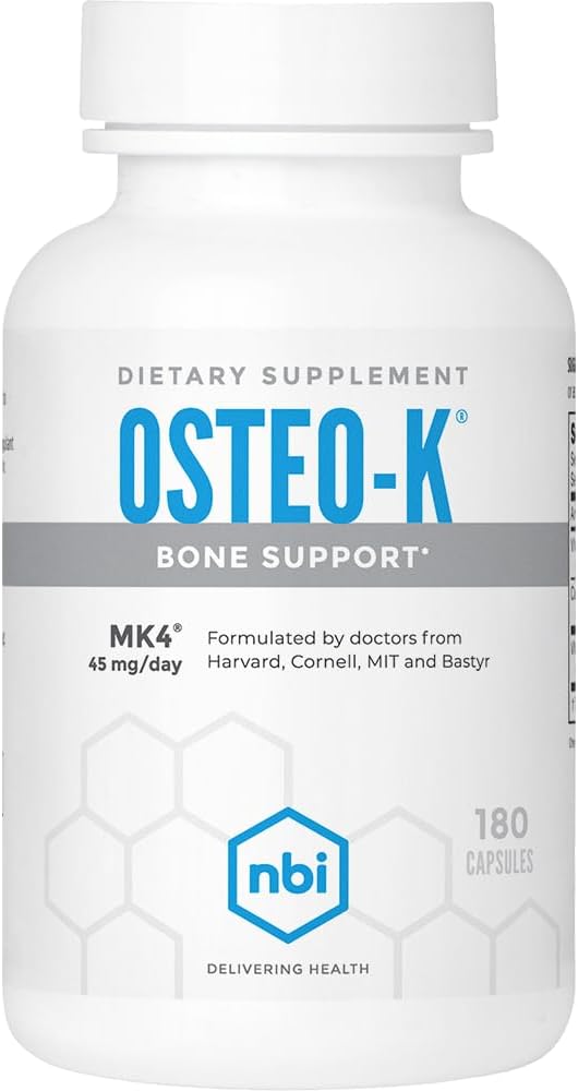 Osteo-K Bone Support Supplement for Strong Bone Health & Function