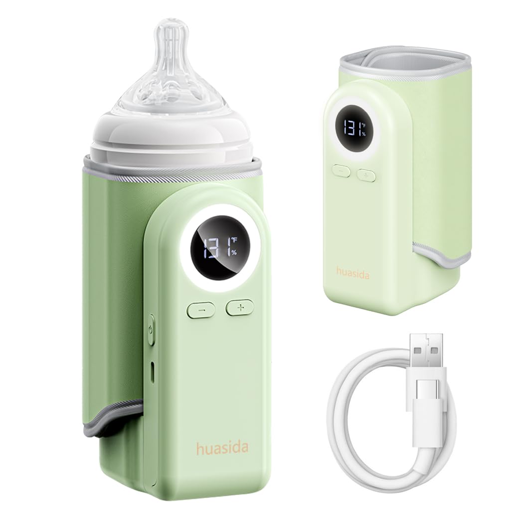 Portable Baby Bottle Warmer 4-in-1 for Fast Heating Milk