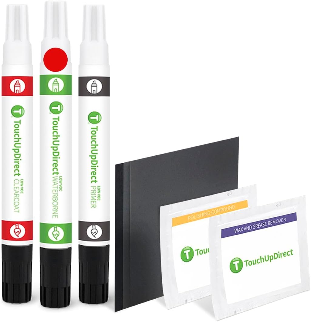 TouchUpDirect Tornado Red Touch Up Paint Combo for Volkswagen