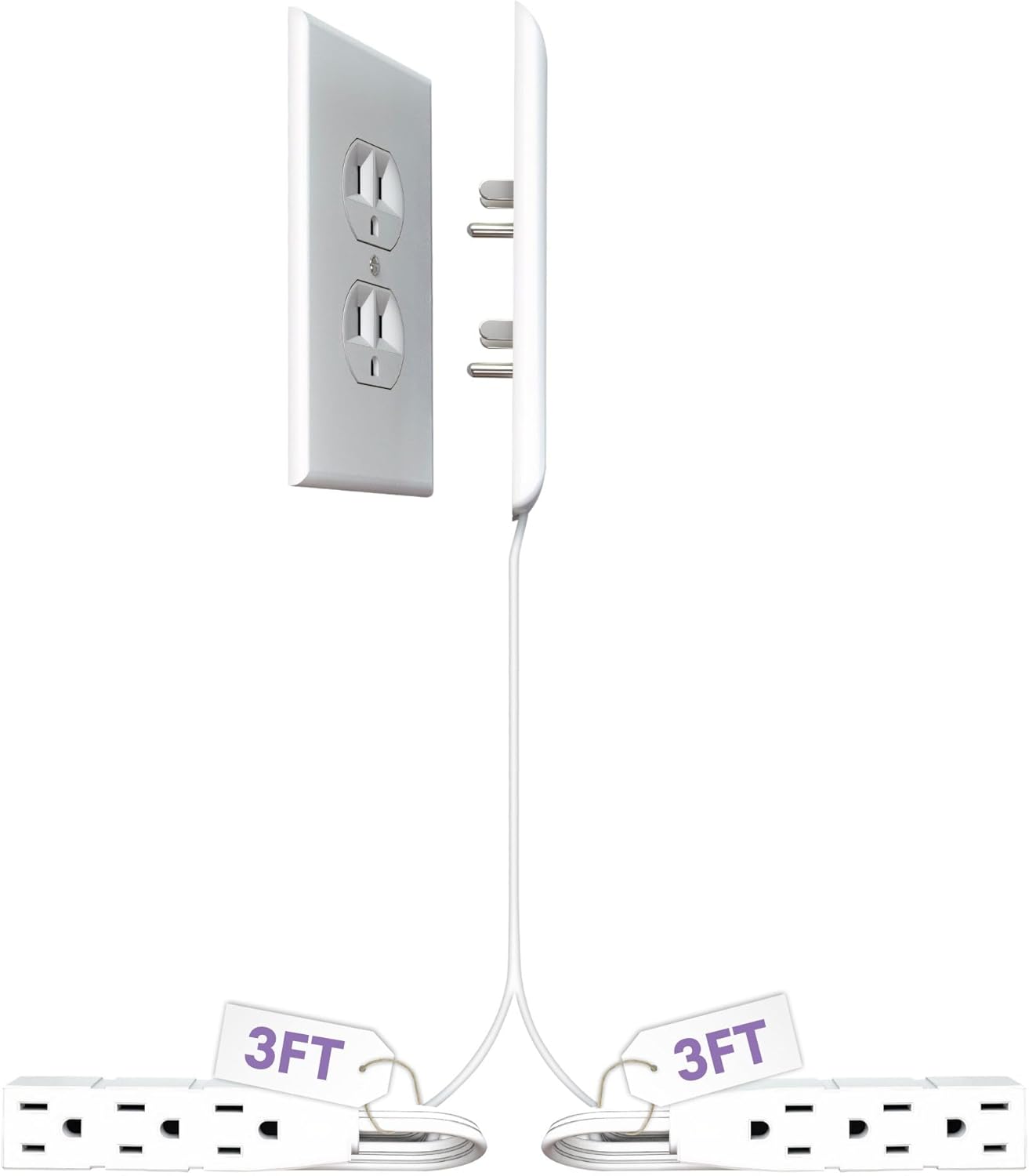 Hide Cords Seamlessly with Sleek Socket!