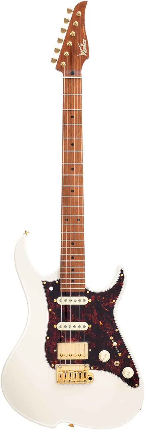 Vola Electric Guitar: Handmade in Japan, Roasted Maple Neck, Signature Model