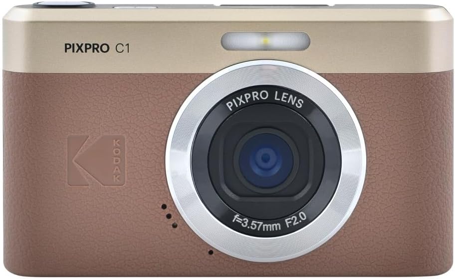 KODAK PIXPRO C1 Compact Digital Camera with 13MP and 4X Zoom
