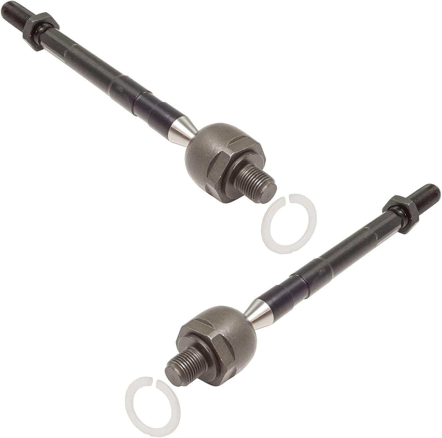 TRQ Front Inner Tie Rod Set for 2011-2017 Hyundai Elantra Models