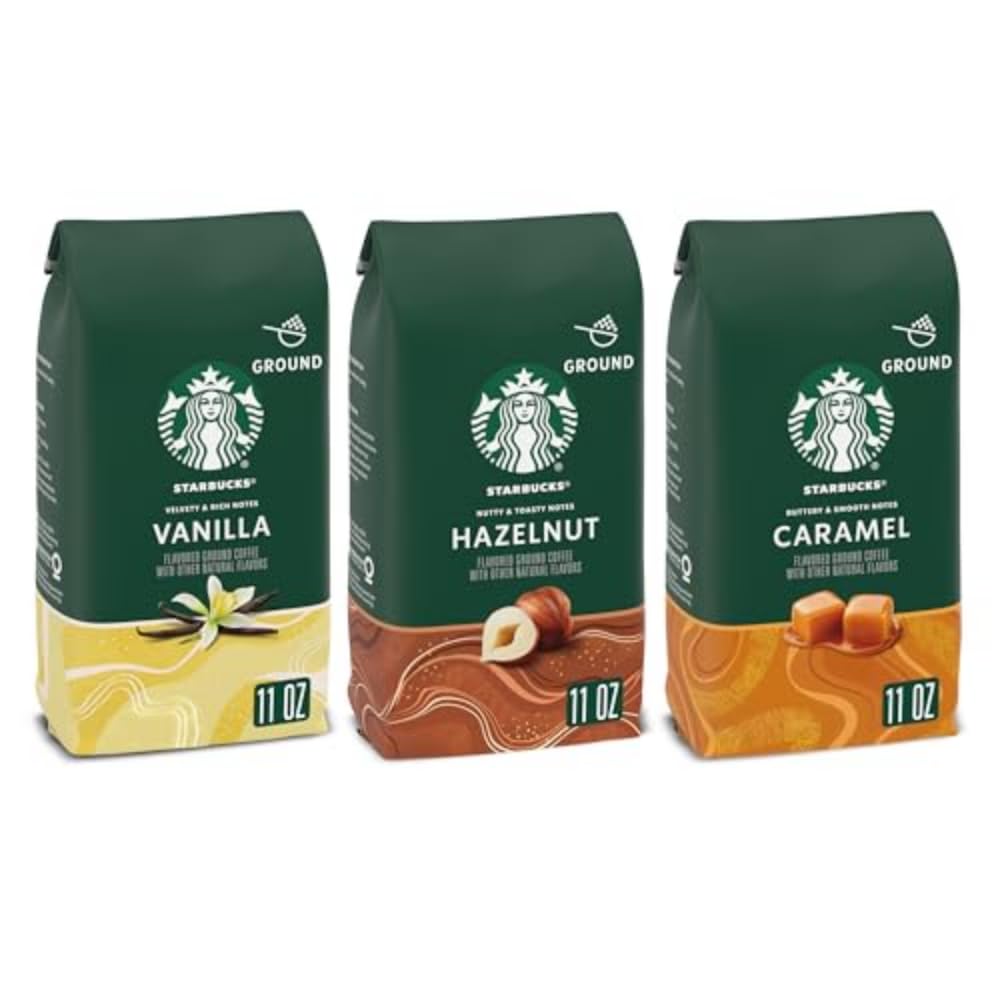 Starbucks Variety Pack Ground Coffee Trio