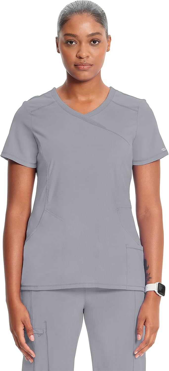 Infinity by Cherokee Women Nurse Scrubs Top Mock Wrap - 2625A Review