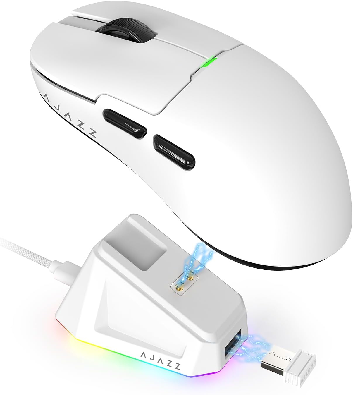 Ajazz AJ159 Lightweight Gaming Mouse with Dual Mode Connectivity