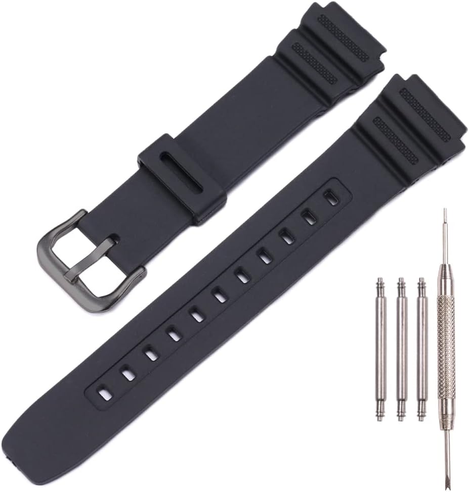 Waterproof Resin Strap for Casio Men's Watch