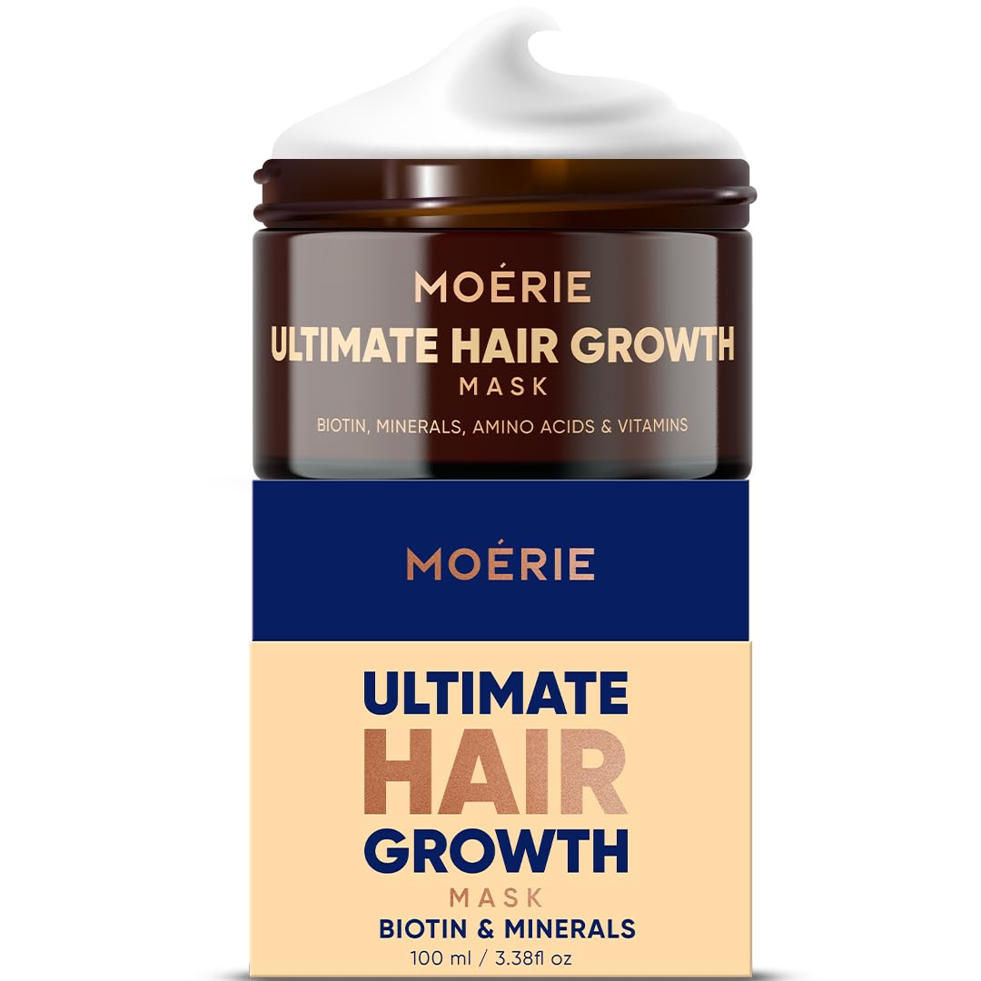 Moerie Hair Growth & Repair Mask for Thicker, Fuller Hair