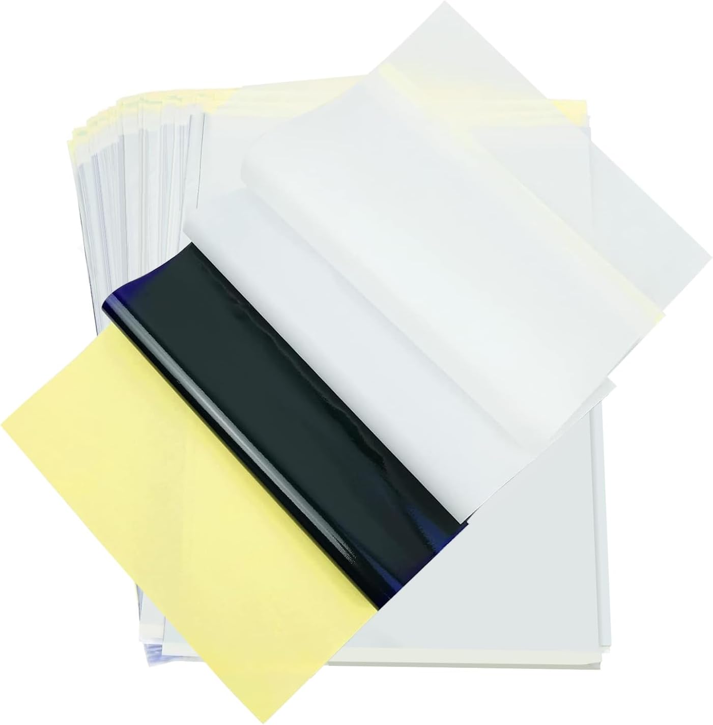 BIOMASER Tattoo Transfer Paper - 50 Sheets, DIY Stencil Solution