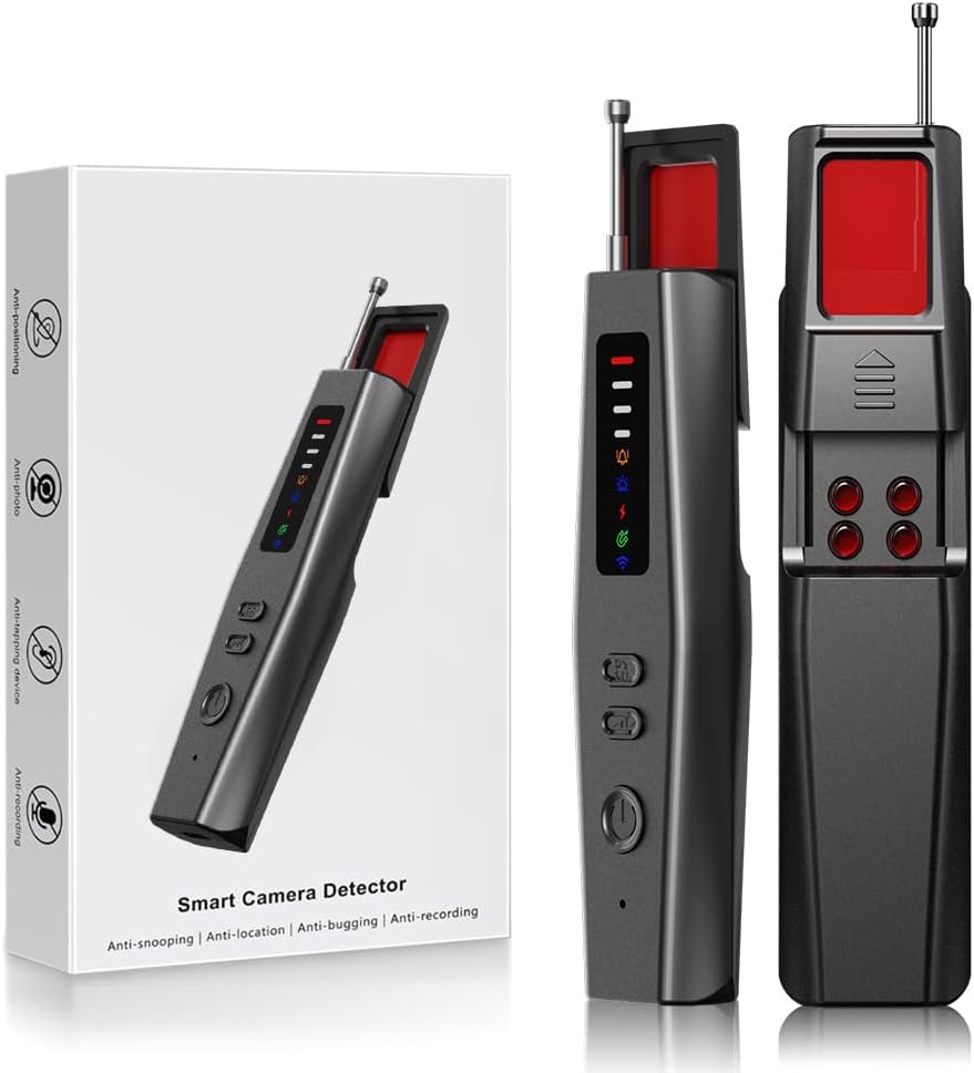 Upgraded Hidden Camera Detector for Travel, Home & Office Use