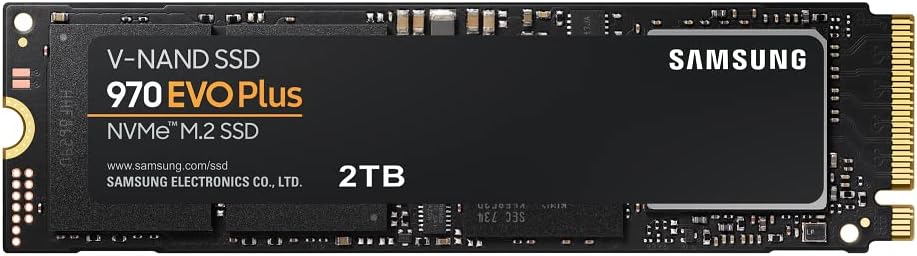 SAMSUNG 970 EVO Plus 2TB SSD: Expand Memory, Max Speed