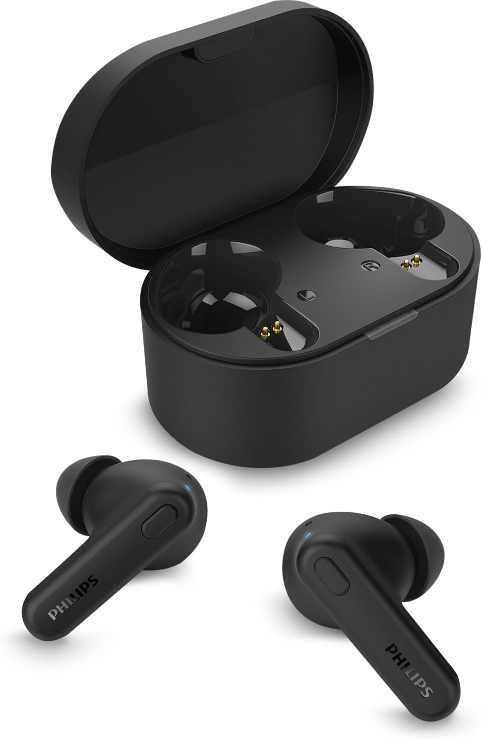 PHILIPS TAT1108 Wireless Earbuds: Powerful Bass, Clear Calls