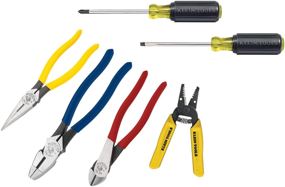 Klein Tools 92906 Tool Set: Essential 6-Piece Basic Kit