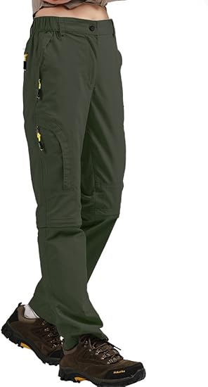 Women's Hiking Pants Convertible Quick Dry Stretch Lightweight