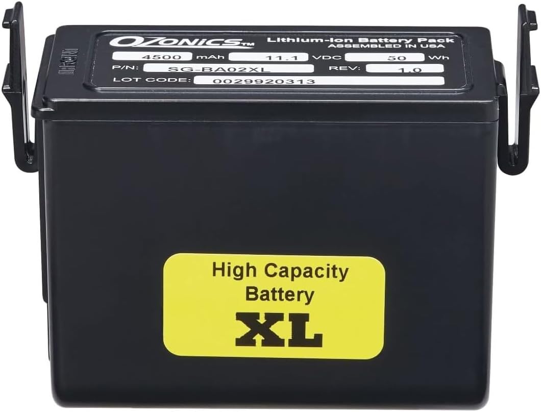 Ozonics SG-BA02XL Extended Life Battery for Scent Eliminators