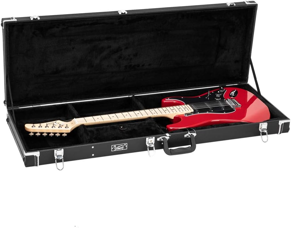 Glarry ST Deluxe Electric Guitar Hard Shell Case for Protection