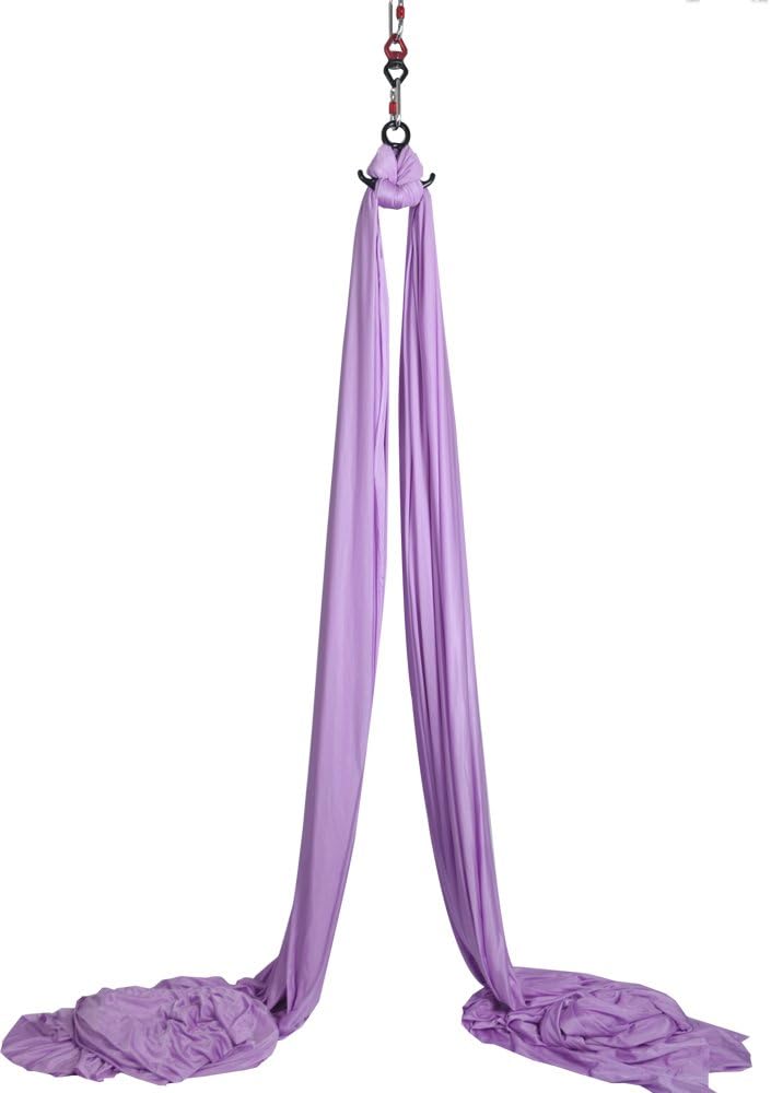 DASKING Aerial Silks Starter Kit for All Levels of Aerial Yoga