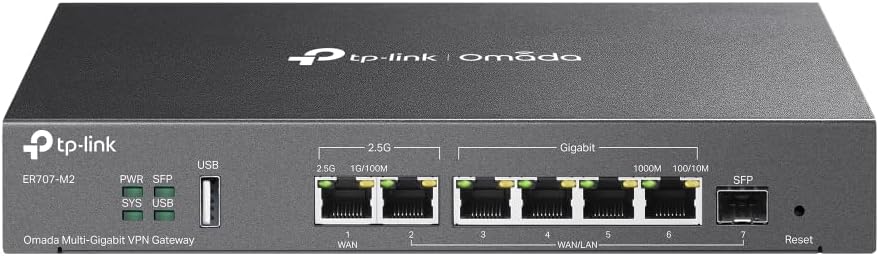 TP-Link ER707-M2 Omada Multi-Gigabit VPN Router Review