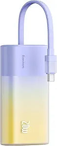 Baseus Portable Charger USB C 20W Power Bank for Fast Charging