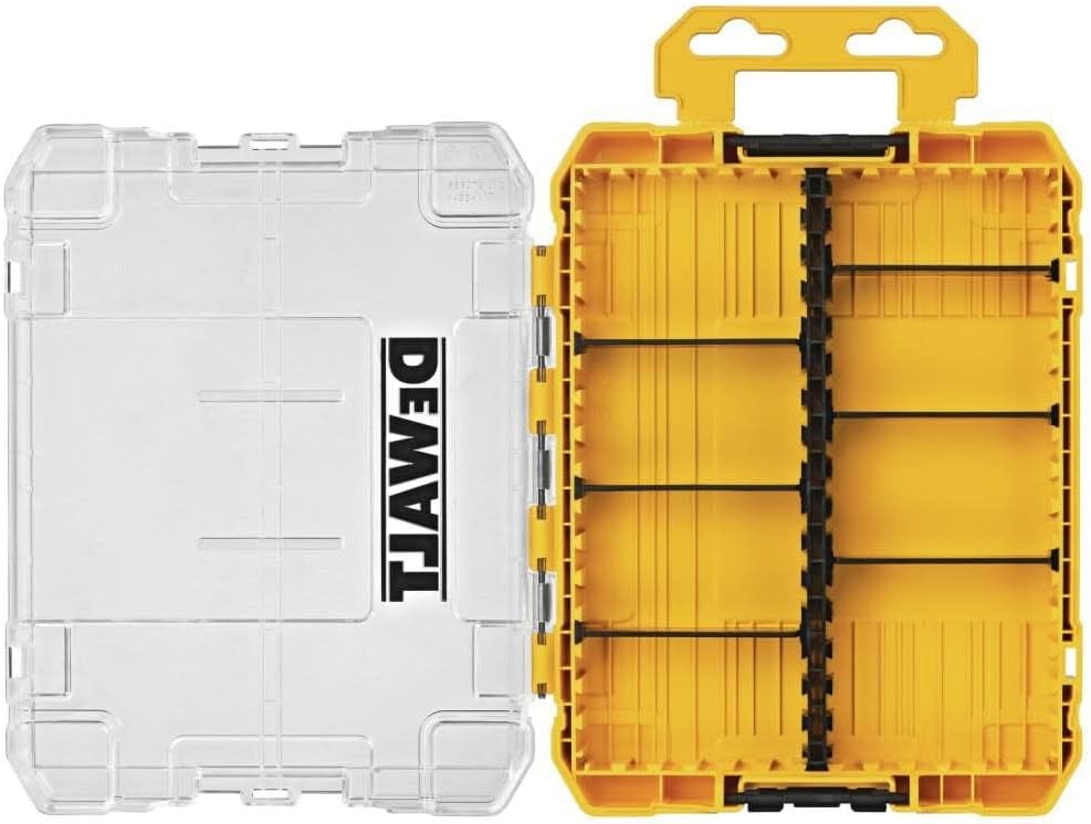 DEWALT Medium Tool Box: 8-Compartment Organizer