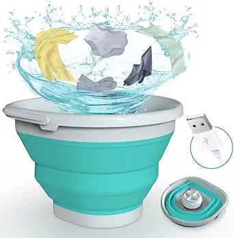 Portable Washing Machine with 10L Capacity for Travel and Home