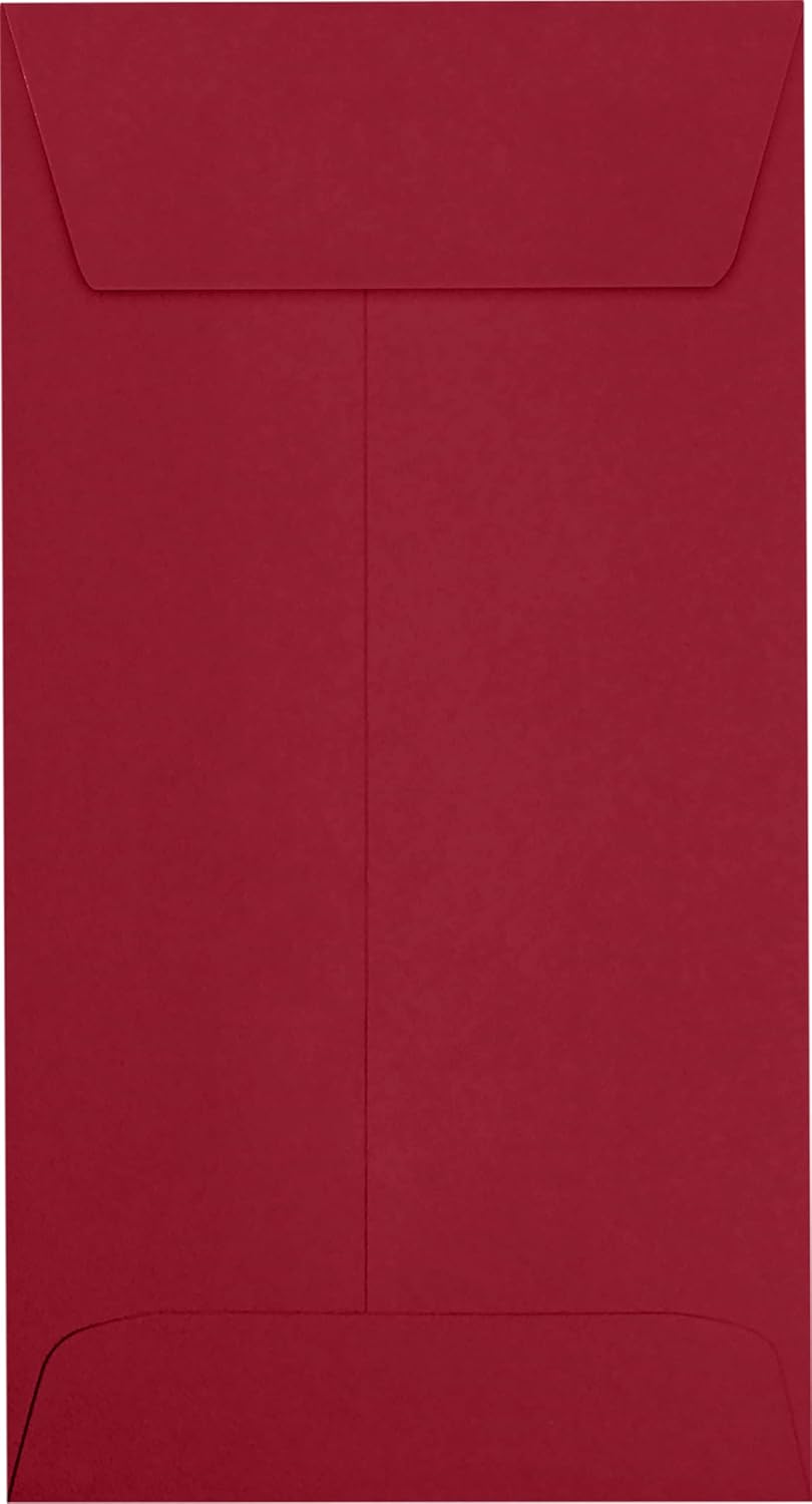 LUXPaper #7 Coin Envelopes - Secure Peel & Press Design