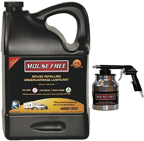 Mouse-Free Undercarriage Lubricant with Spray Gun